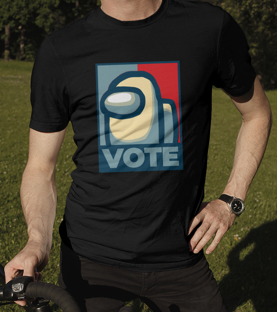 Vote For Among Us Crewmate Political T-Shirt