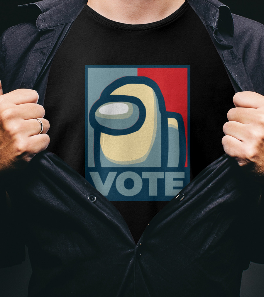Vote For Among Us Crewmate Political T-Shirt