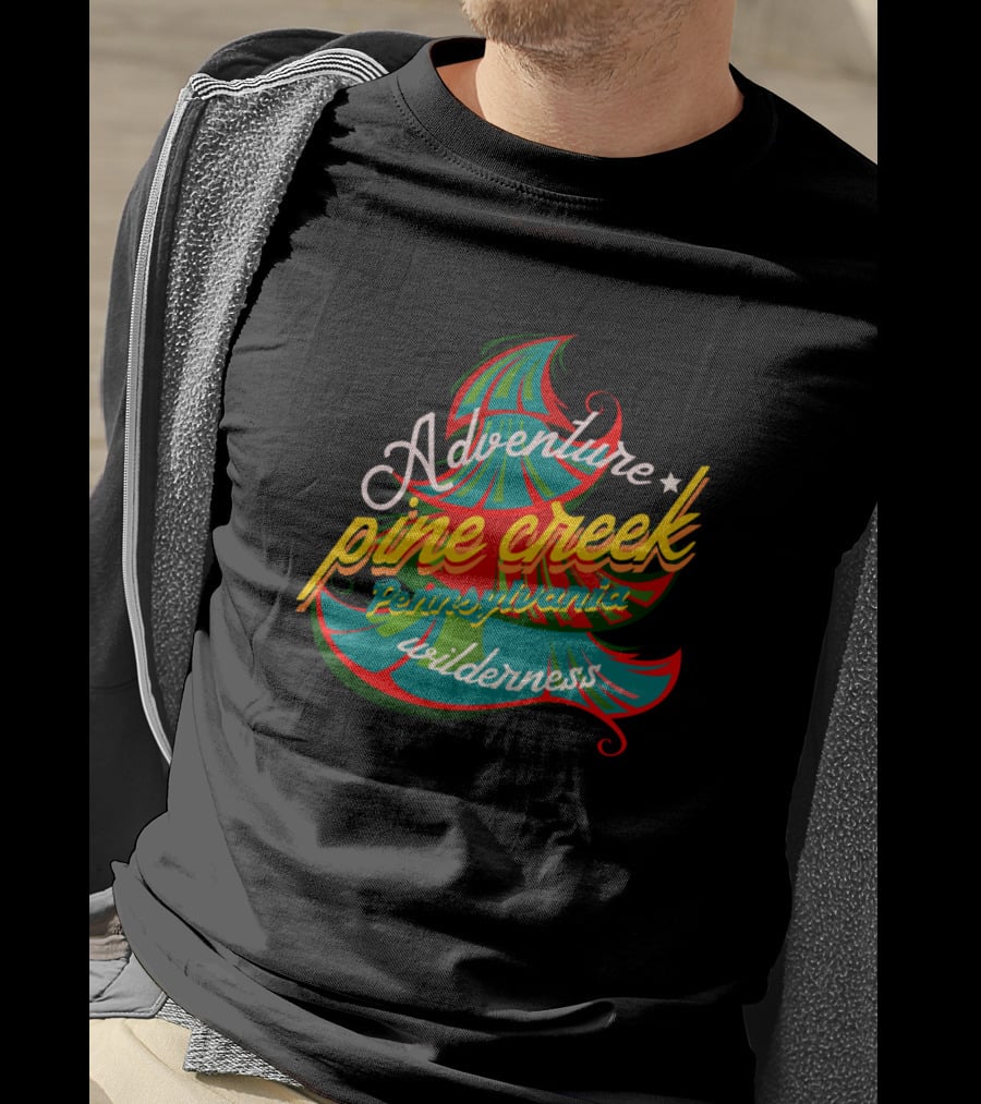 Adventure Pine Creek Pennsylvania Wilderness T-Shirt