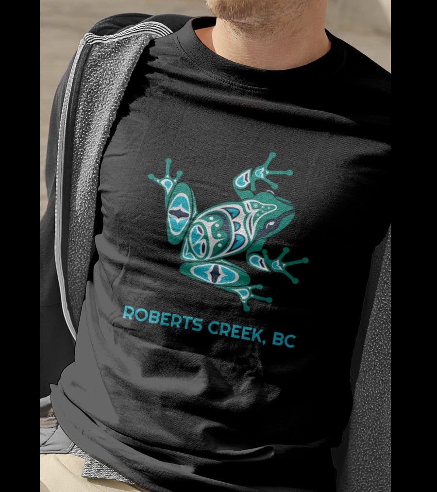 Roberts Creek BC Pacific Frog T-Shirt