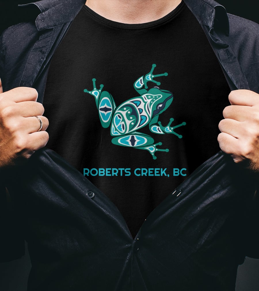 Roberts Creek BC Pacific Frog T-Shirt