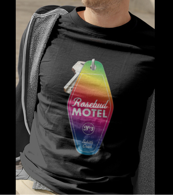 Rosebud Motel Key Tag Schitt's Creek Retro No. 3 T-Shirt