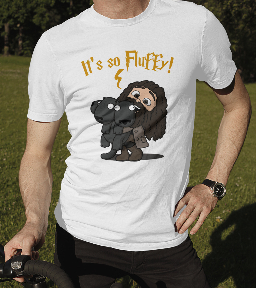 Robbie Coltrane It’s So Fluffy Lightning Wizard T-Shirt