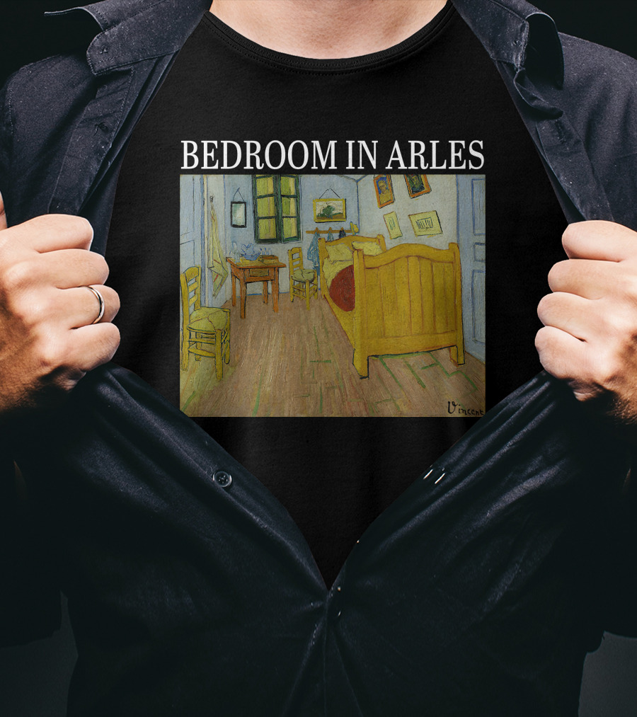 Bedroom In Arles Vincent Van Gogh Painting Recreation T-Shirt