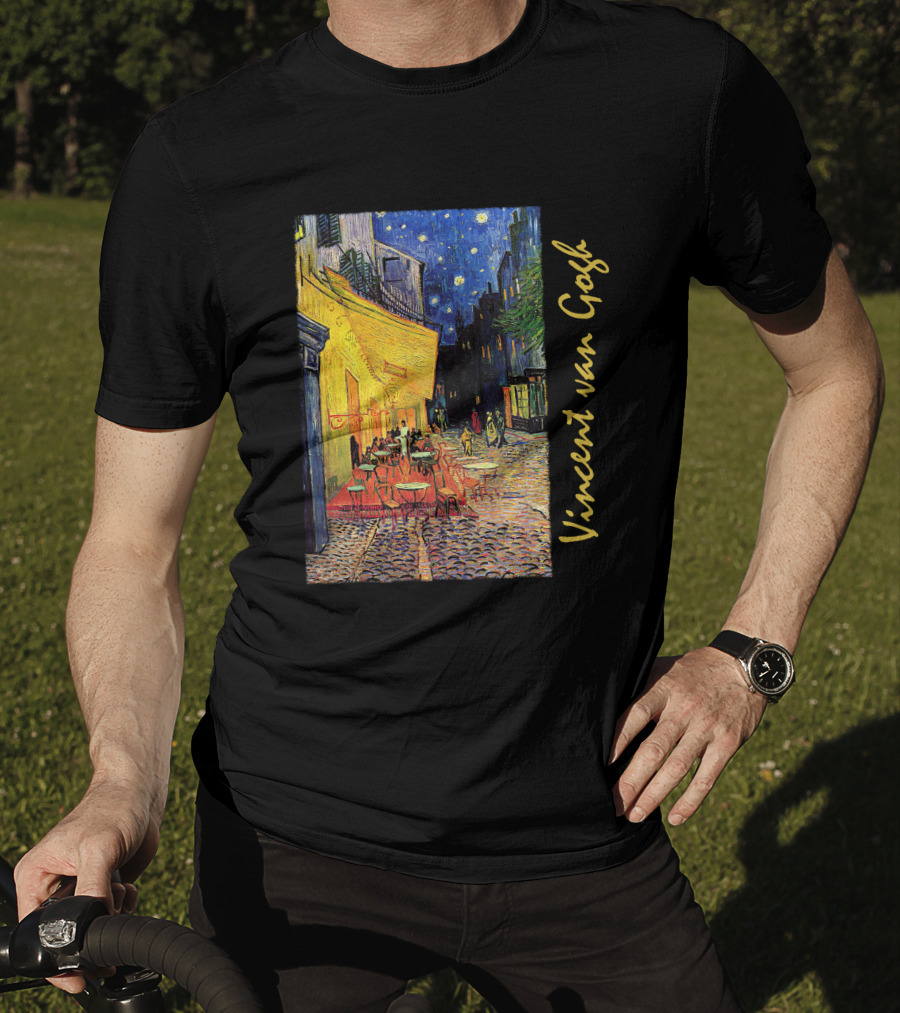 Vincent Van Gogh Café Terrace At Night T-Shirt