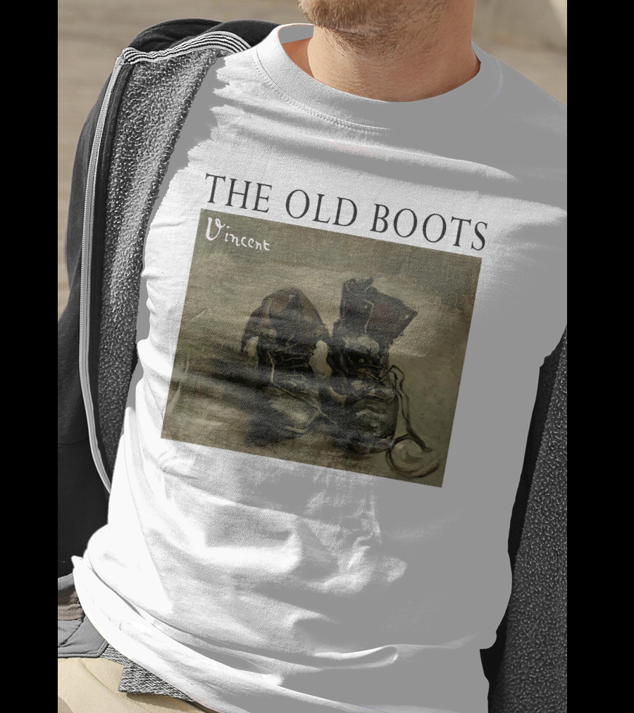 The Old Boots Vincent Van Gogh Painting Vintage T-Shirt