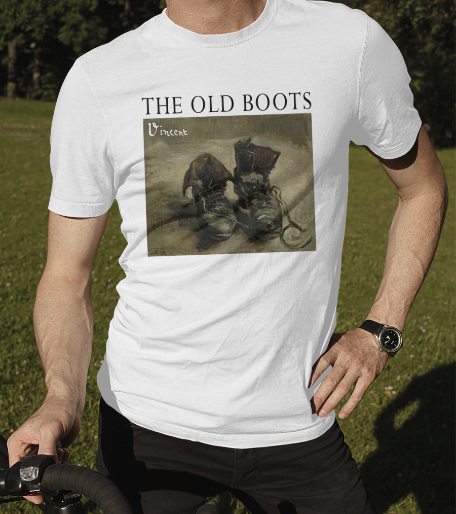 The Old Boots Vincent Van Gogh Painting Vintage T-Shirt