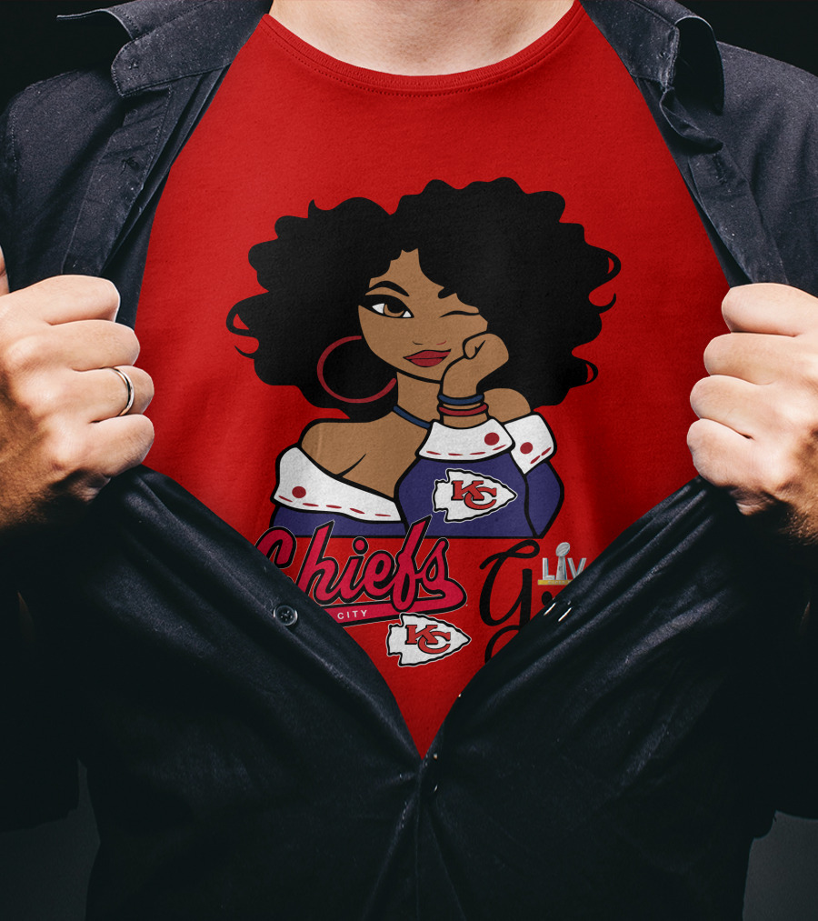 Kansas City Chiefs Girl Chiefs Kansas City Liv Girl T-Shirt
