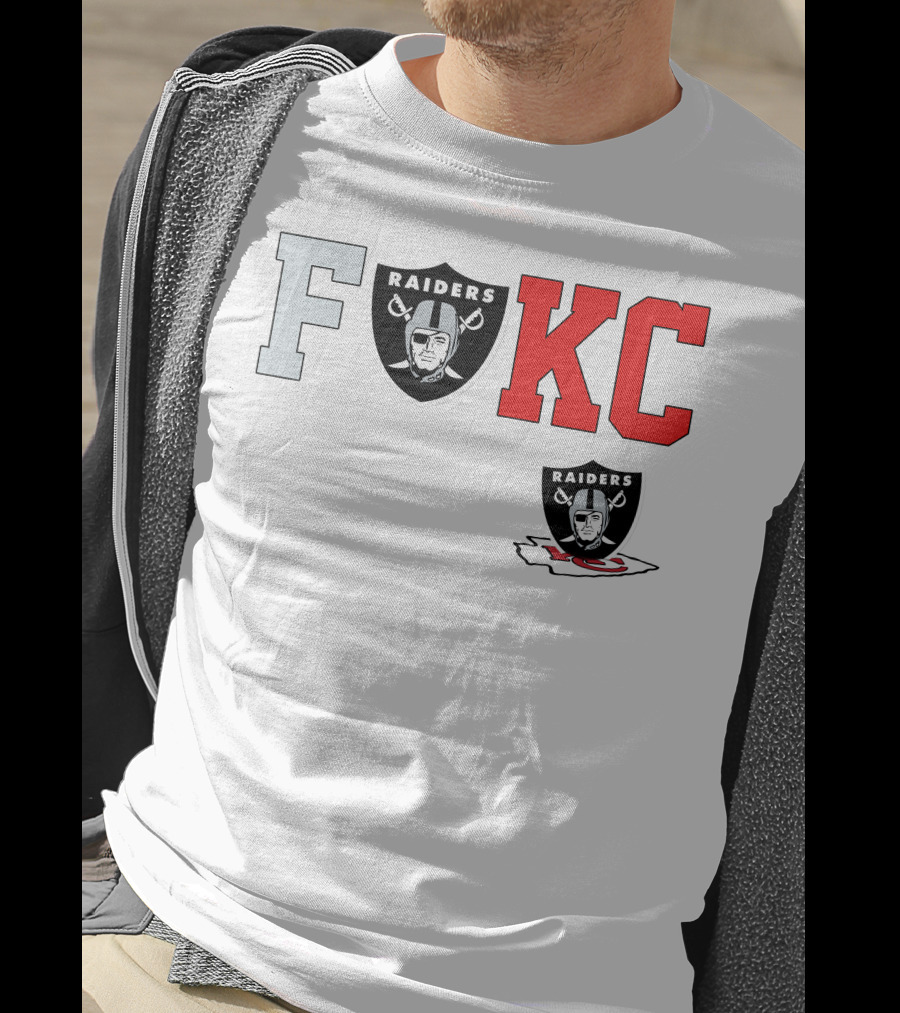 F Raiders KC Chiefs T-Shirt