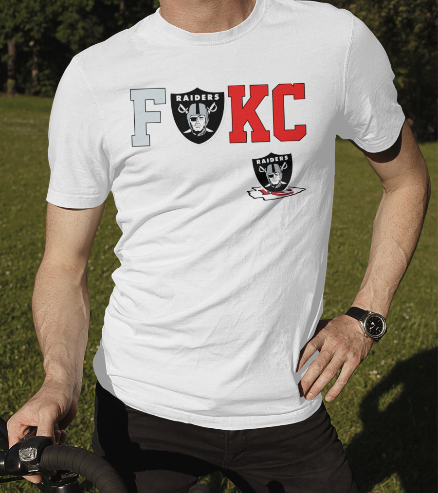 F Raiders KC Chiefs T-Shirt