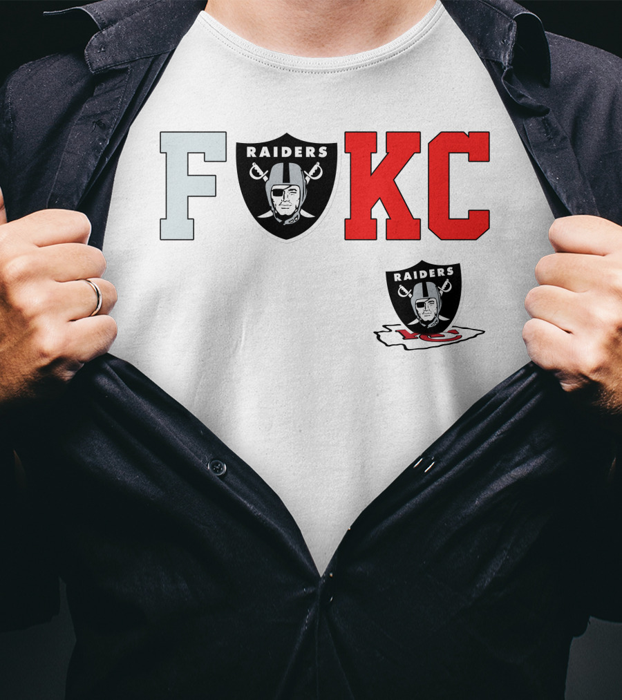 F Raiders KC Chiefs T-Shirt