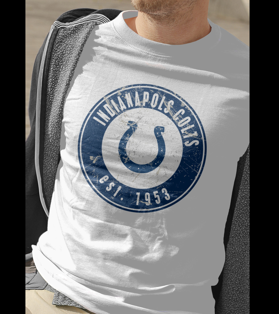 Indianapolis Colts Est. 1953 Vintage Horseshoe T-Shirt