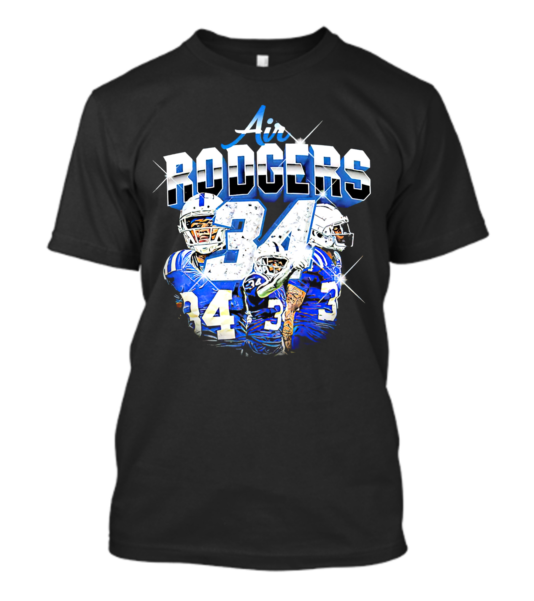 Air Rodgers 34 Indianapolis Colts Players T-Shirt