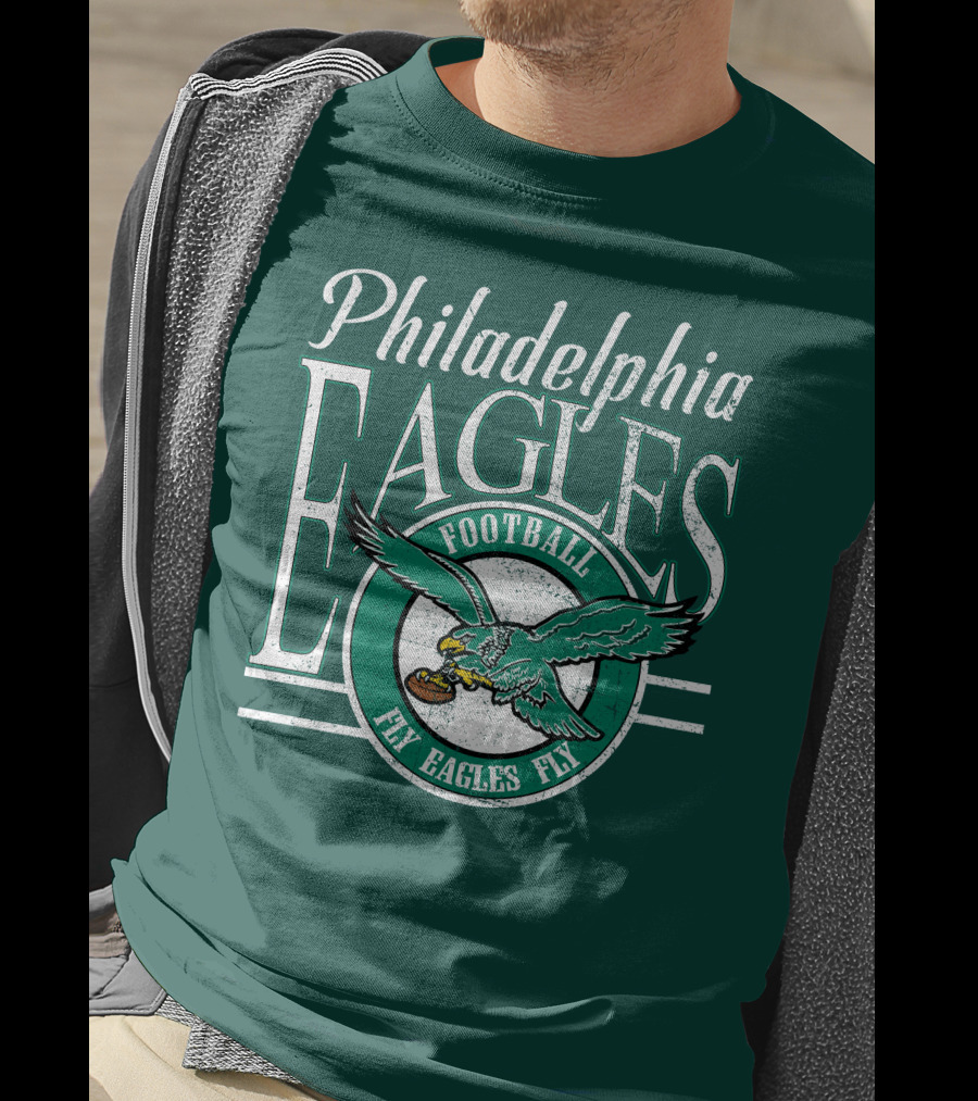 Philadelphia Eagles Football Fly Eagles Fly T-Shirt