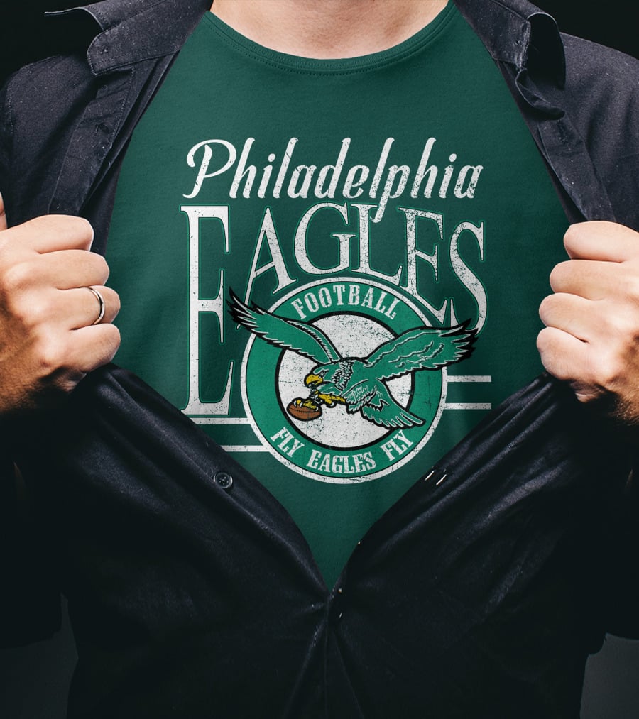 Philadelphia Eagles Football Fly Eagles Fly T-Shirt