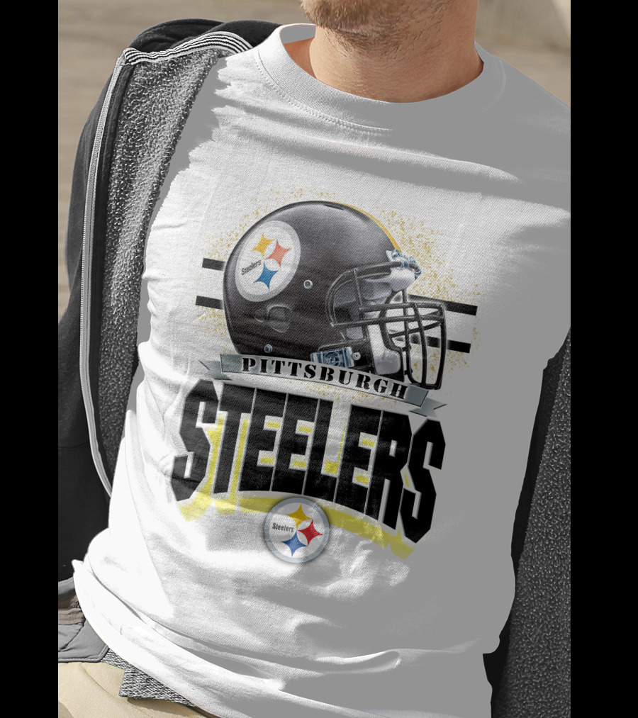 Pittsburgh Steelers Football Helmet Team T-Shirt