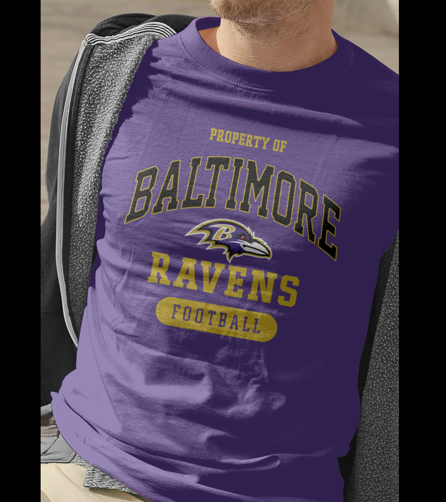 Property Of Baltimore Ravens Football T-Shirt