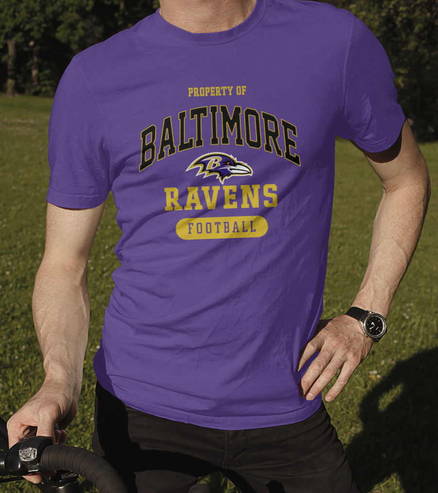 Property Of Baltimore Ravens Football T-Shirt