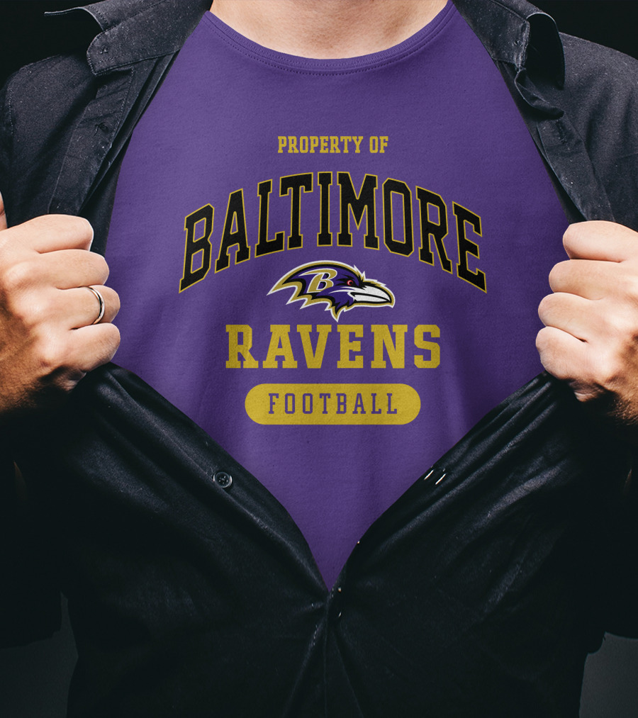 Property Of Baltimore Ravens Football T-Shirt