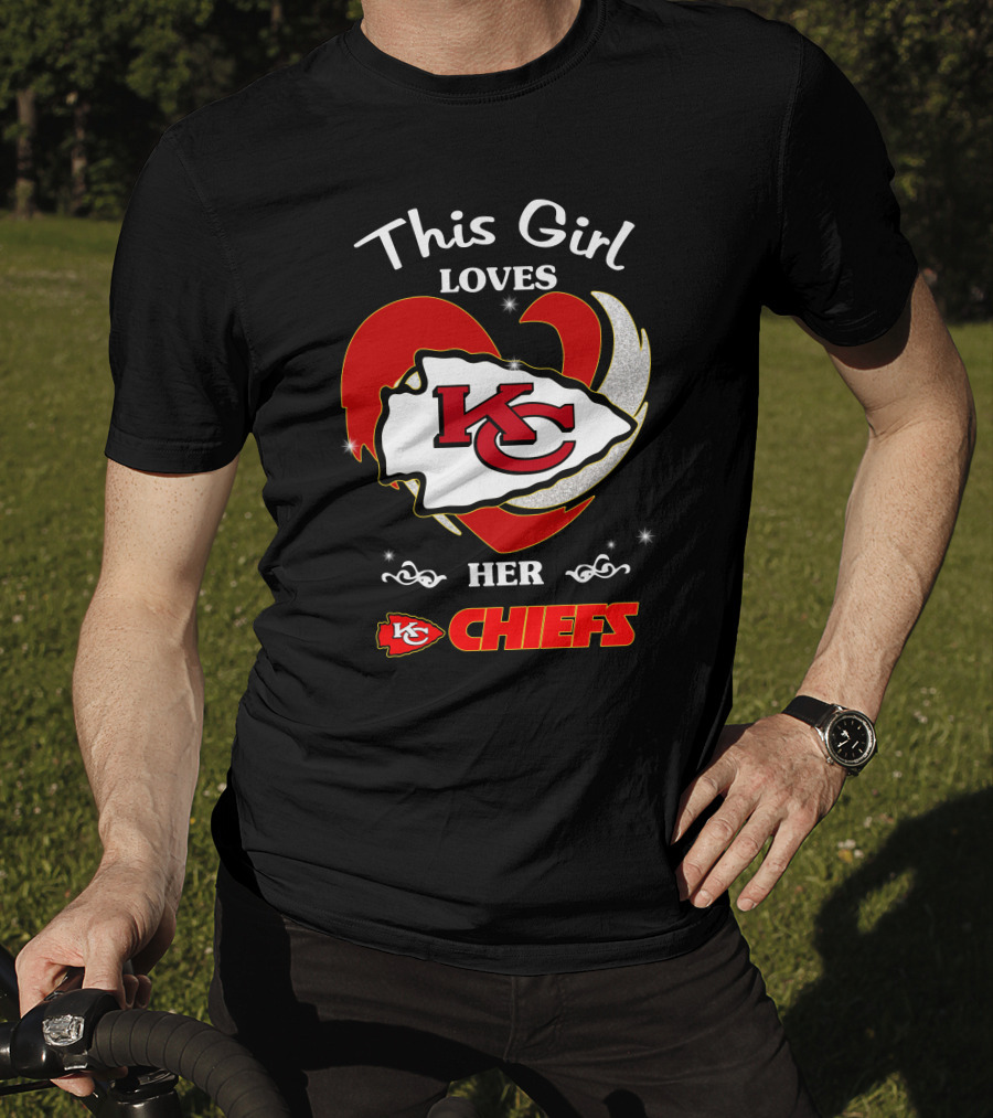 This Girl Loves Her Kansas City Chiefs T-Shirt