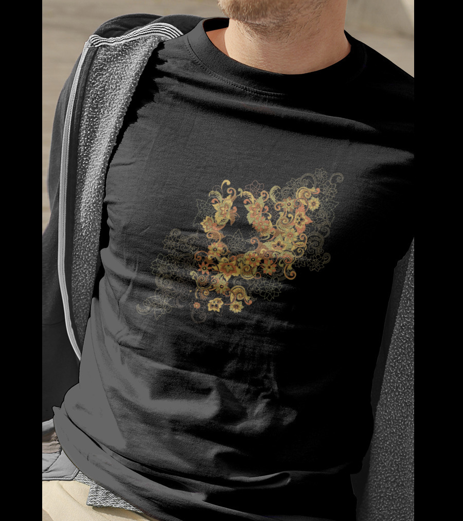 1975 359042 Floral Swirl T-Shirt