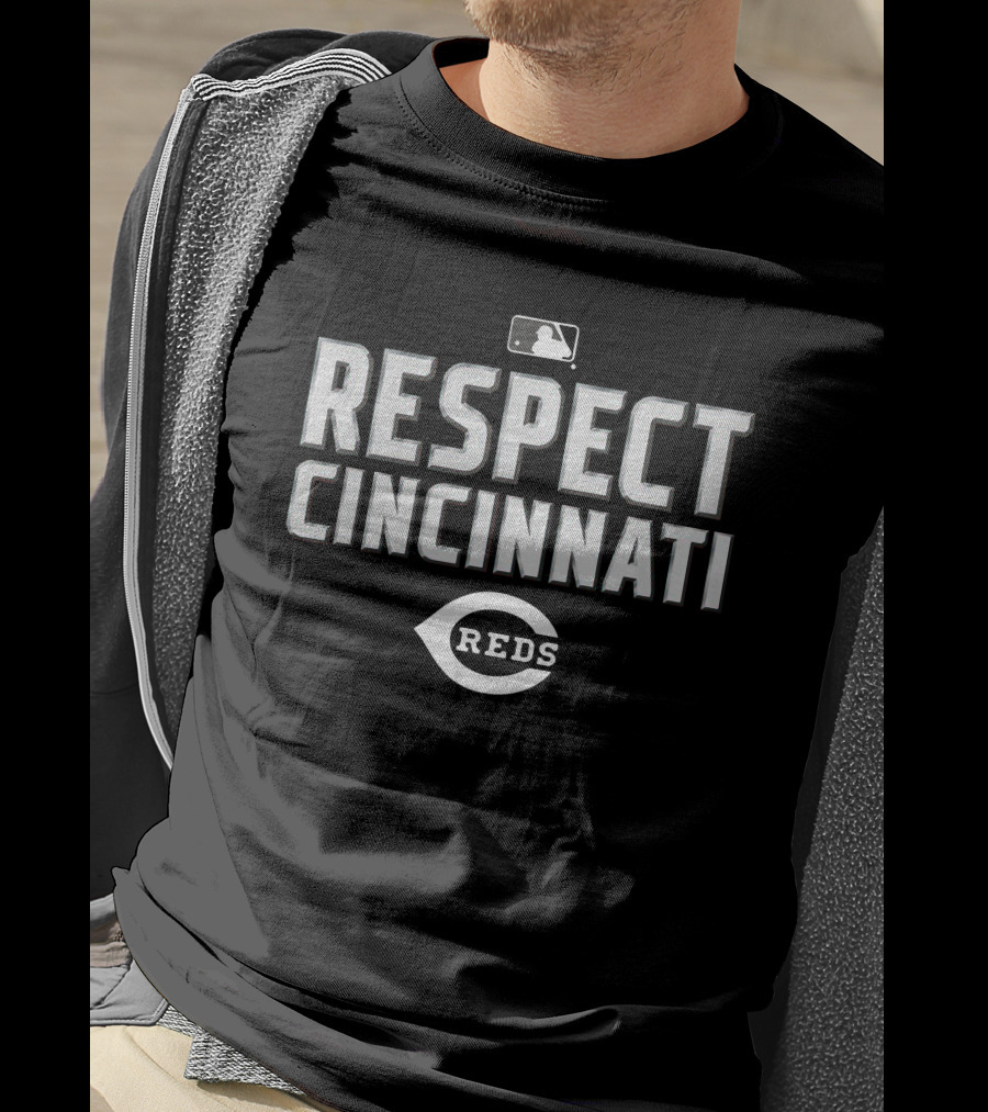 Respect Cincinnati Reds MLB Postseason T-Shirt