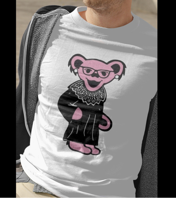 Ruth Bader Ginsburg Grateful Dead Bear T-Shirt