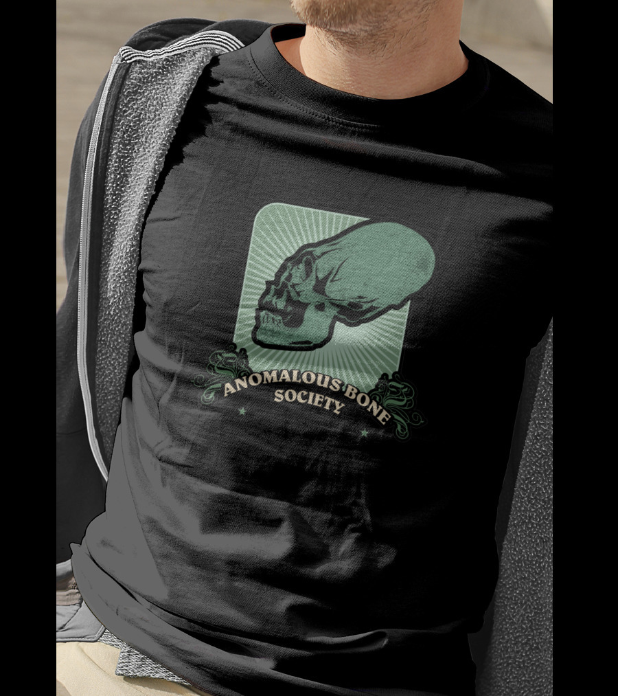 Anomalous Bone Society Skull Design 13311 T-Shirt