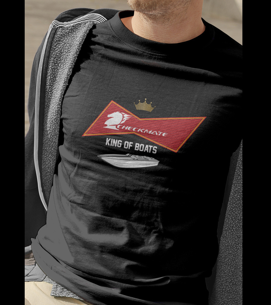 Checkmate King Of Boats T-Shirt