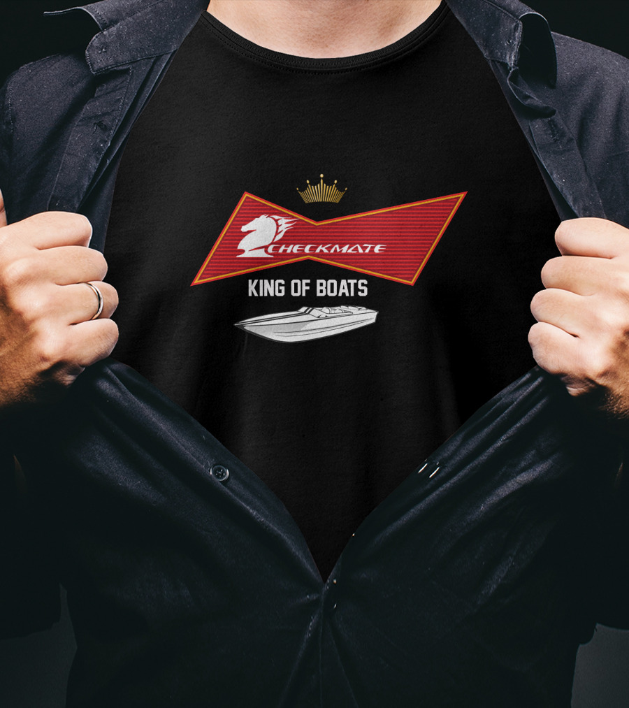 Checkmate King Of Boats T-Shirt
