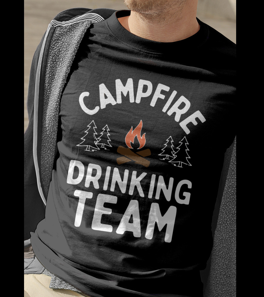 CAMPFIRE DRINKING TEAM T-Shirt