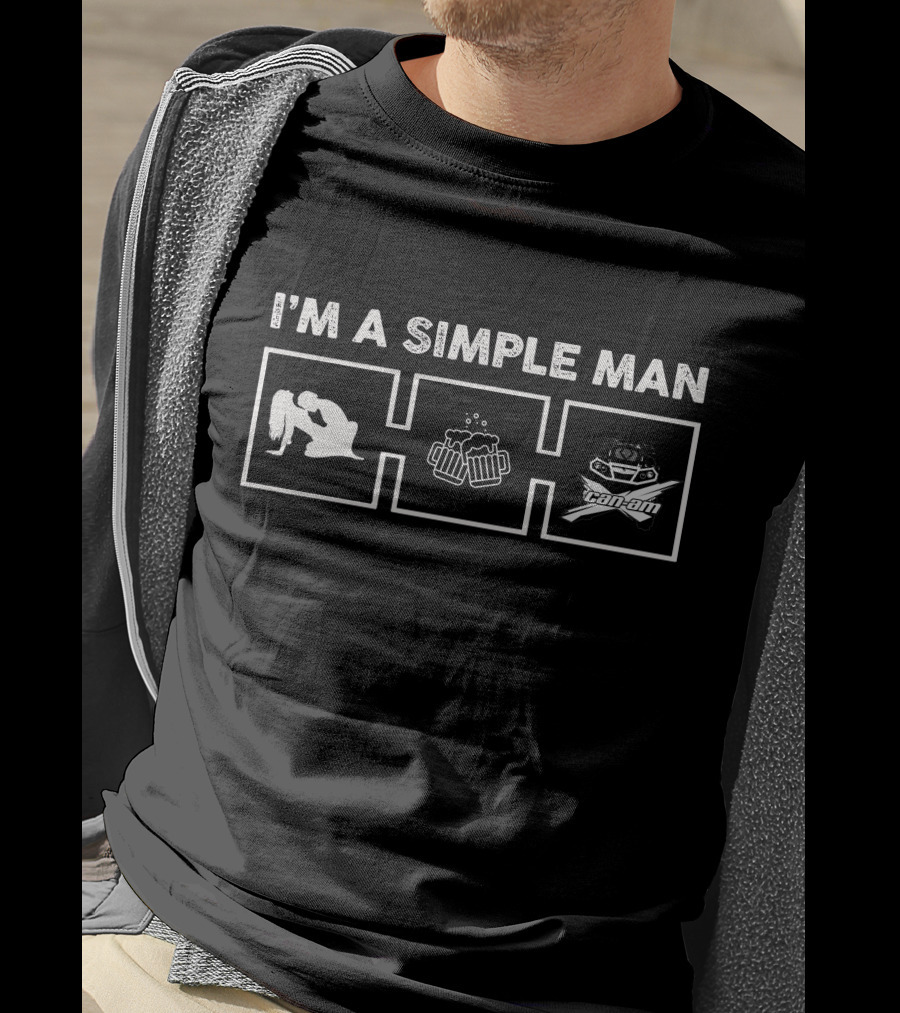 I'm A Simple Man Can Am Braaaap T-Shirt
