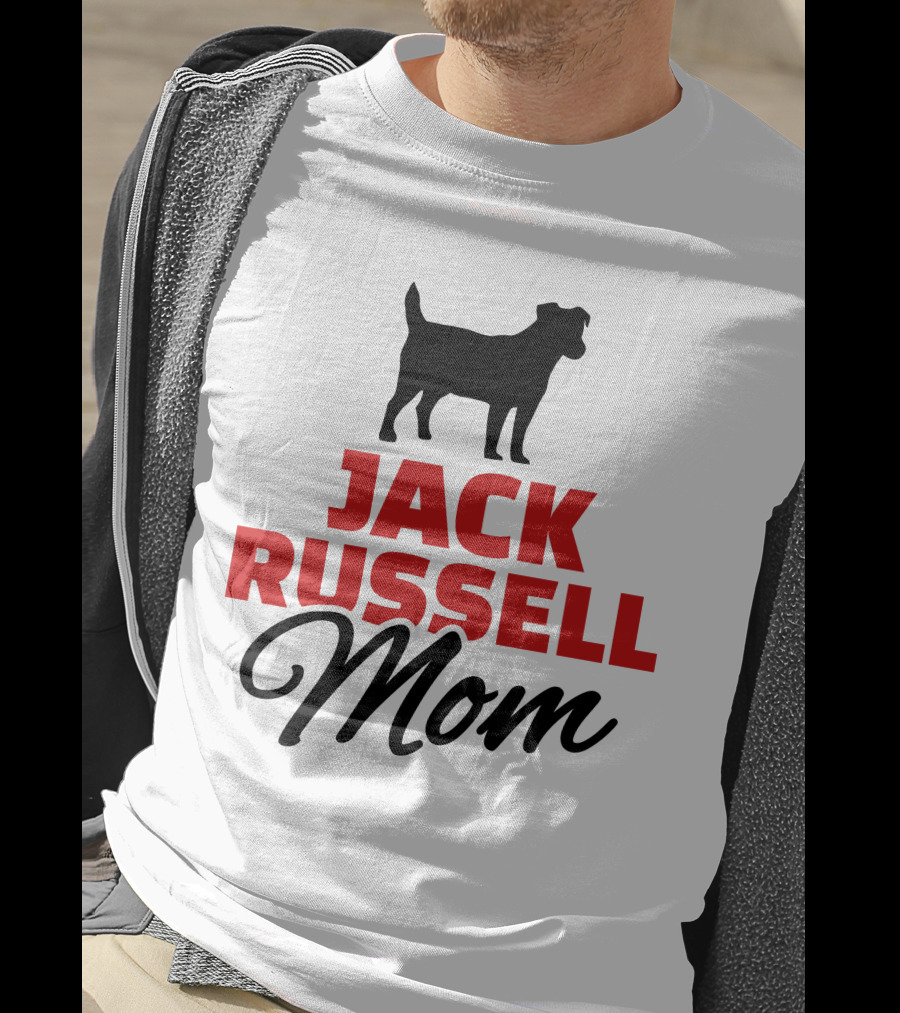 Jack Russell Mom Dog T-Shirt