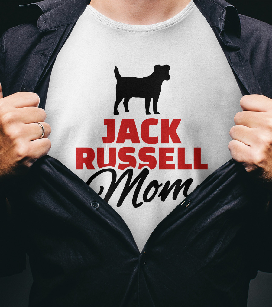 Jack Russell Mom Dog T-Shirt