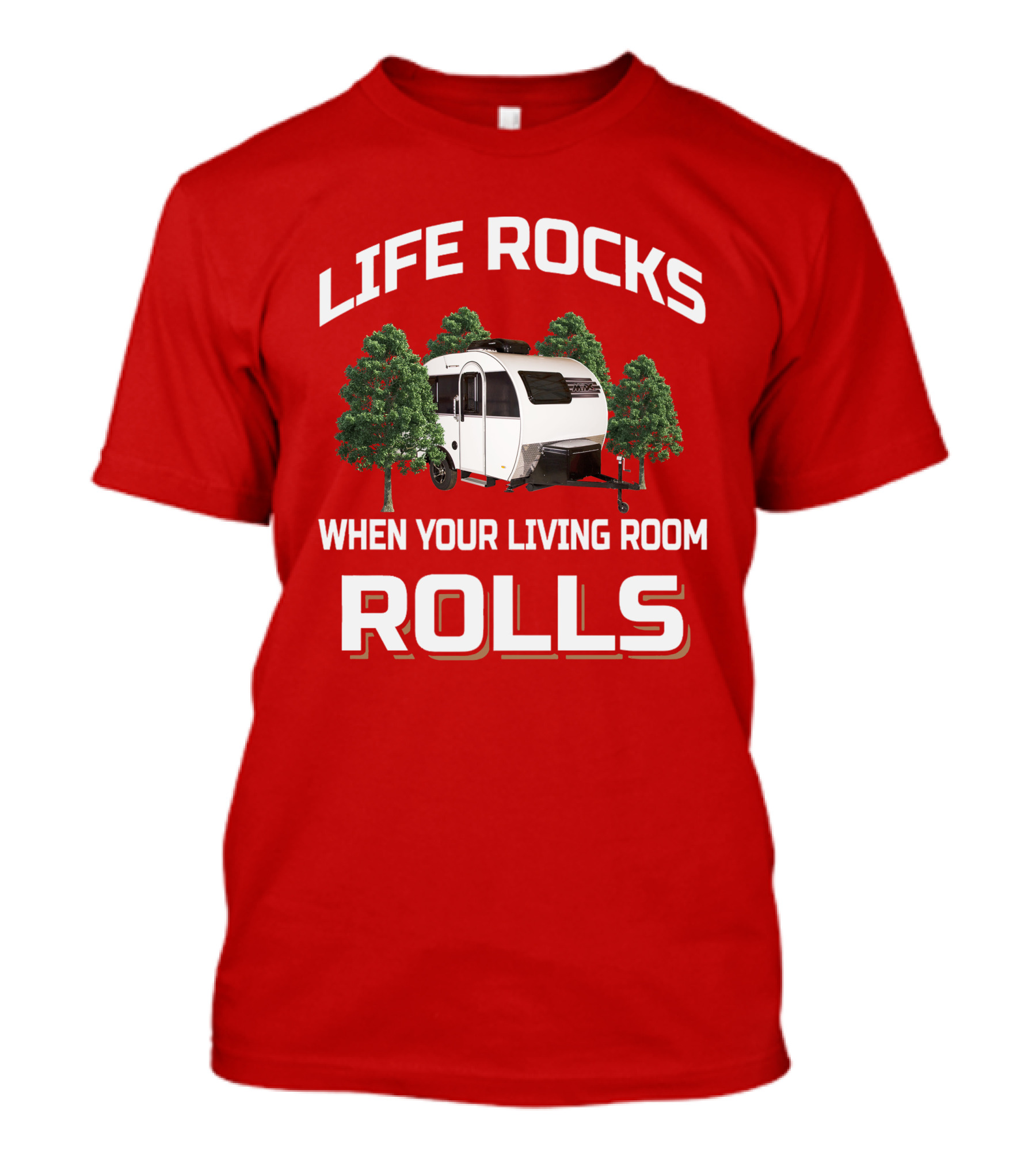 LIFE ROCKS WHEN YOUR LIVING ROOM ROLLS Little Guy Mini Max T-Shirt