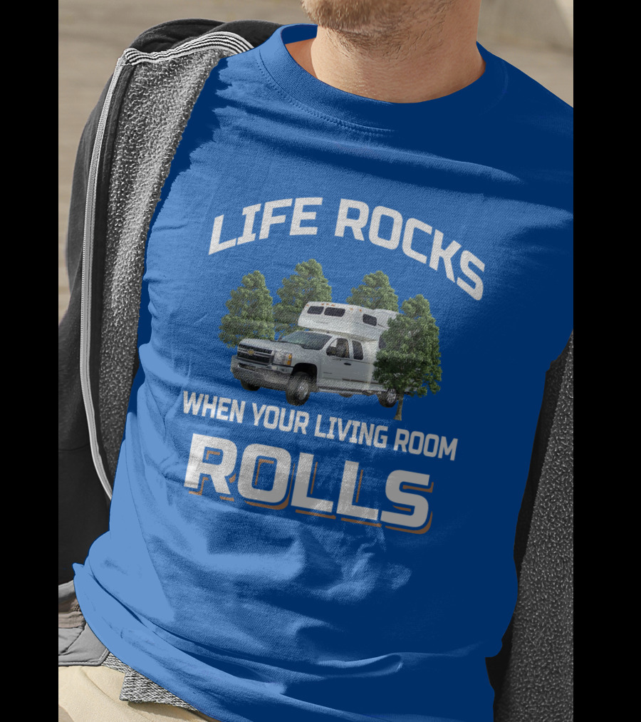 Life Rocks When Your Living Room Rolls Tiger T-Shirt