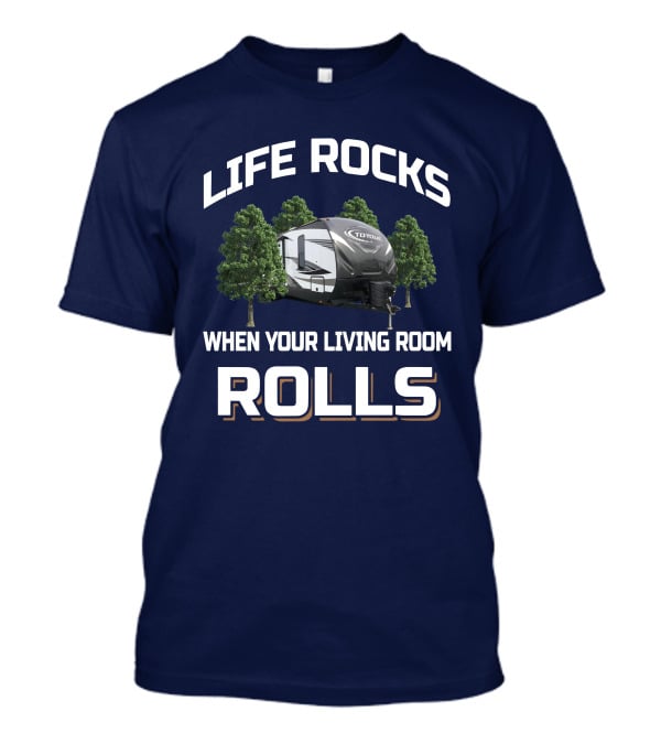 Life Rocks When Your Living Room Rolls Heartland Torque T-Shirt