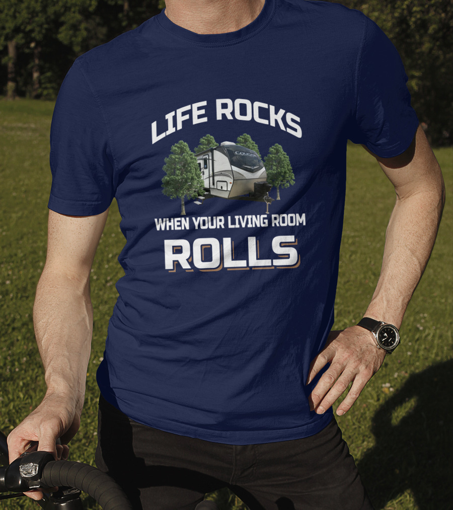 Life Rocks When Your Living Room Rolls Cougar 26Rbs T-Shirt