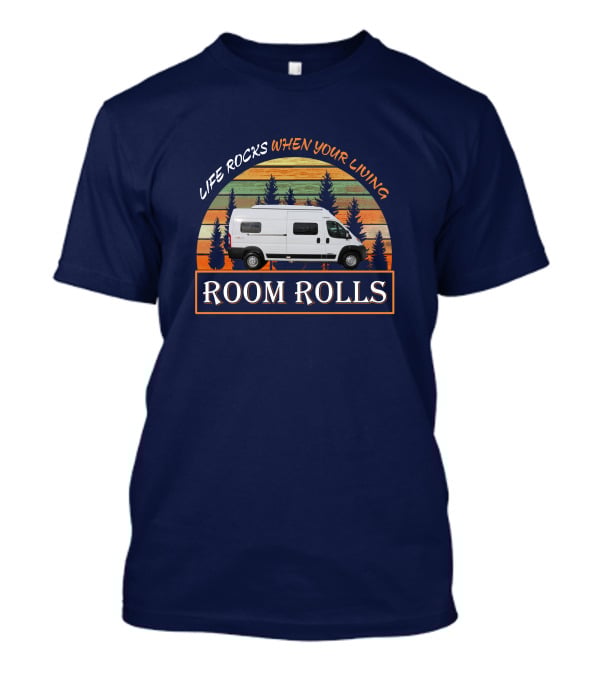 Life Rocks When Your Living Room Rolls Winnebago Solis 59P T-Shirt