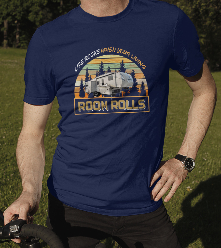 Life Rocks When Your Living Room Rolls Eagle HT 27.5rlts T-Shirt