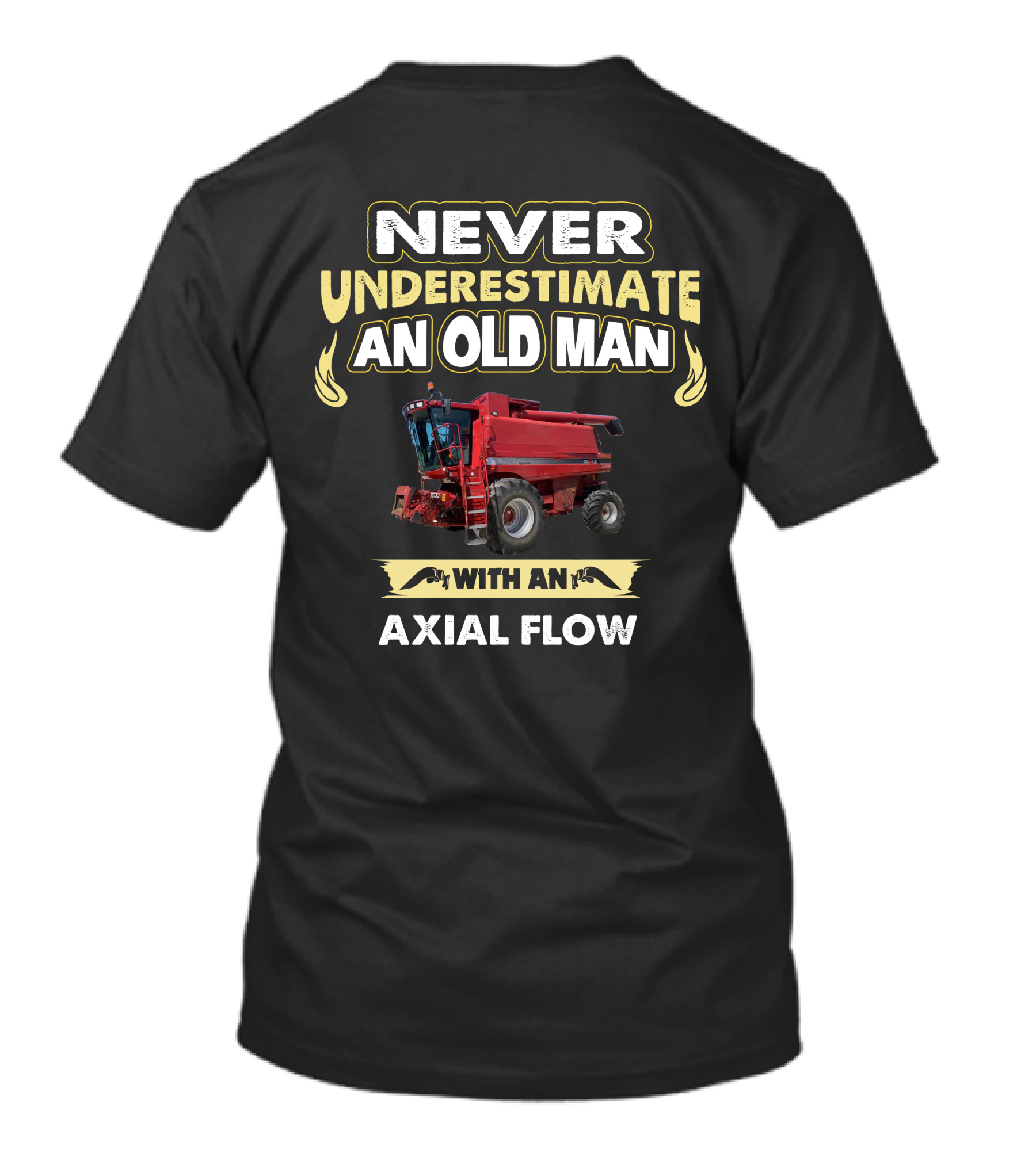Never Underestimate An Old Man With An Axial Flow 2388 T-Shirt