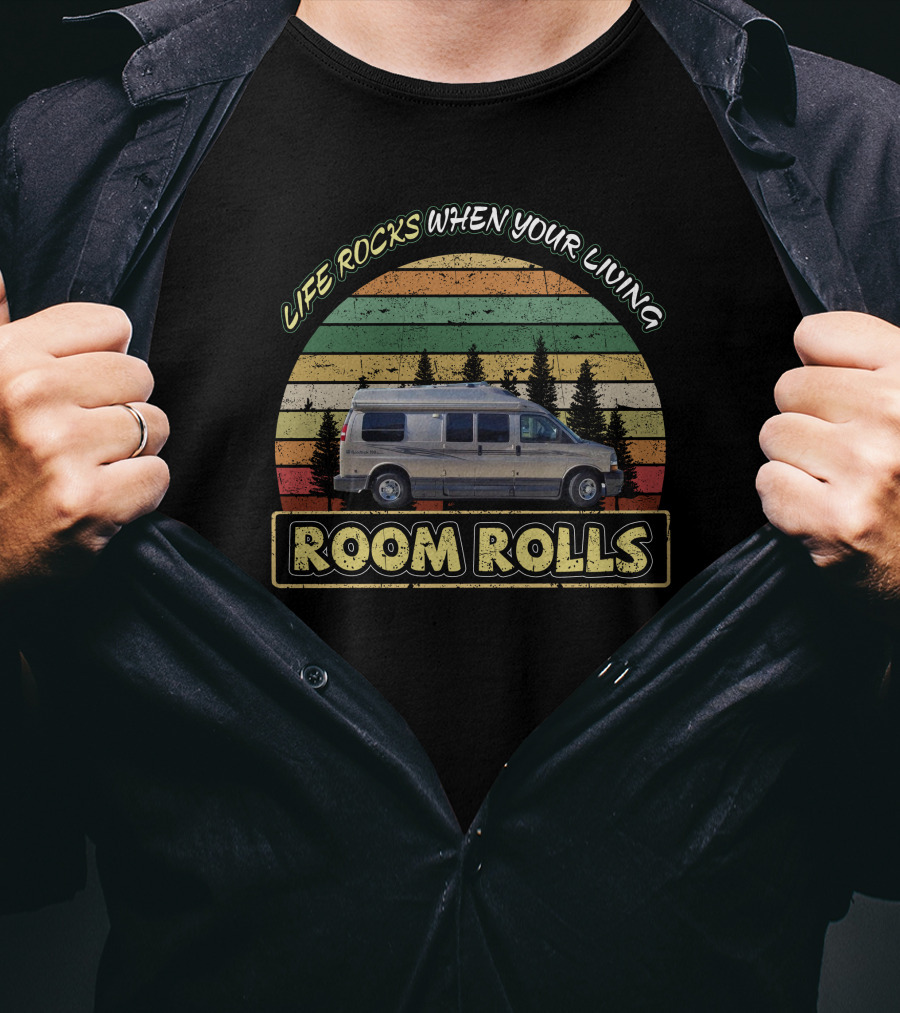 Life Rocks When Your Living Room Rolls Roadtrek 190 Popular T-Shirt