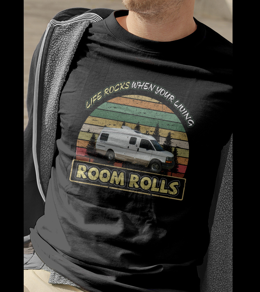 Life Rocks When Your Living Room Rolls Roadtrek 200 Popular T-Shirt