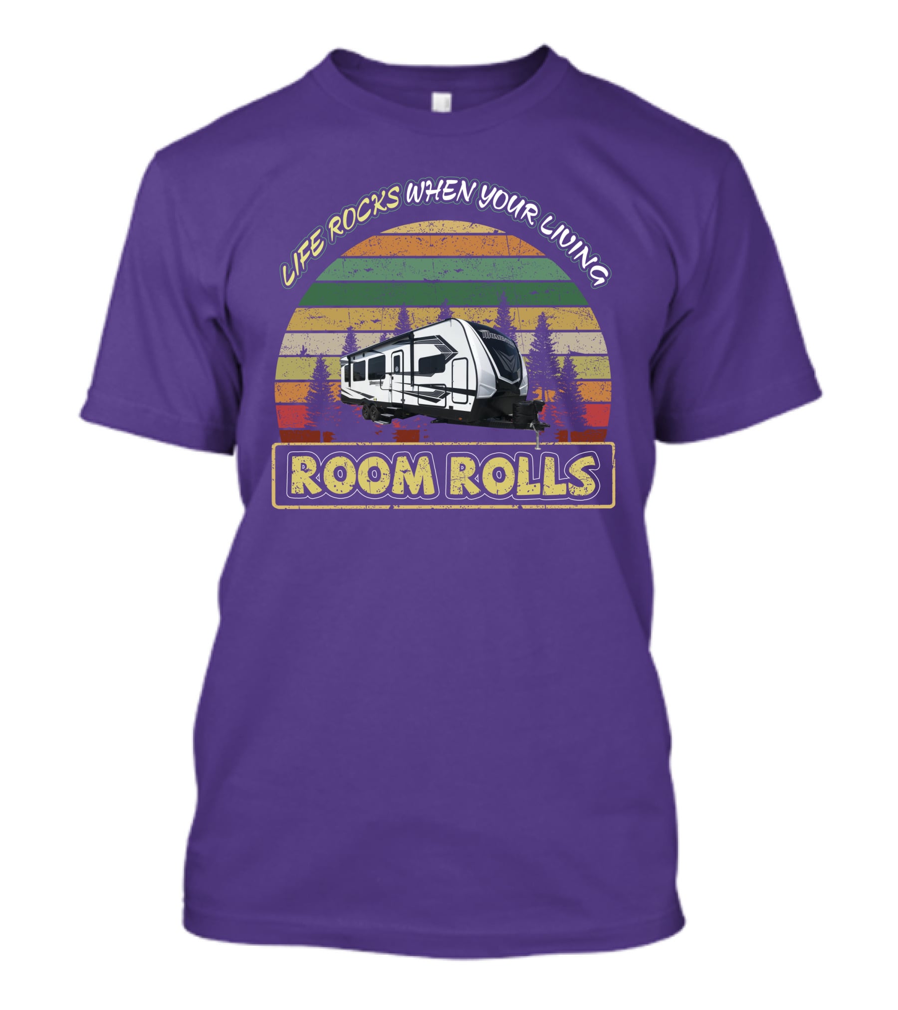 Life Rocks When Your Living Room Rolls Momentum 28G T-Shirt
