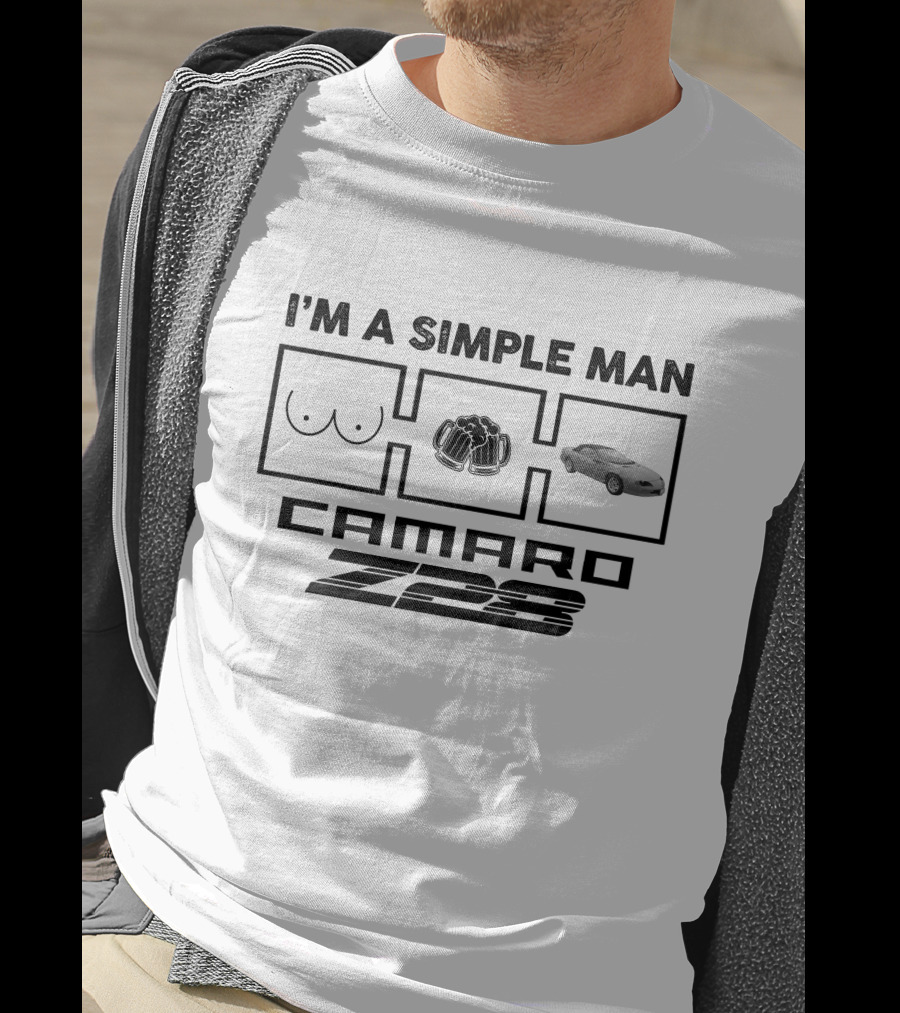 I'm A Simple Man Camaro Z28 1994 T-Shirt