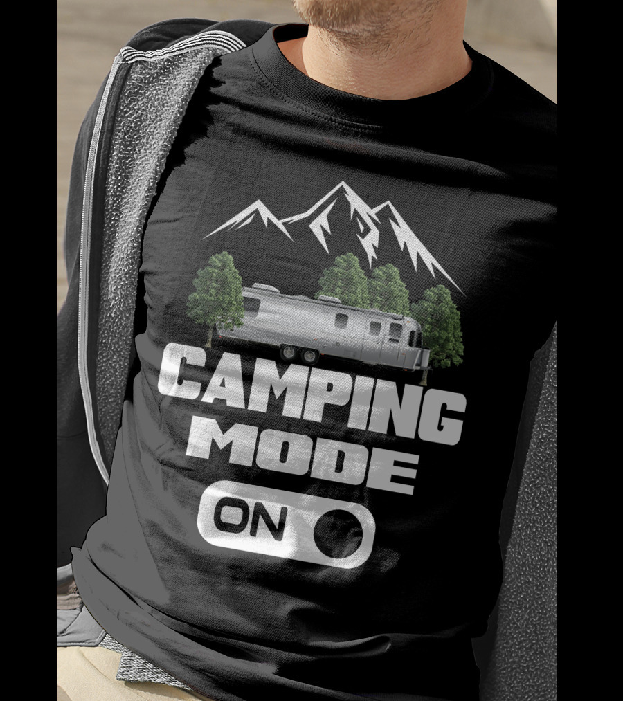 Camping Mode On Airstream Adventure T-Shirt