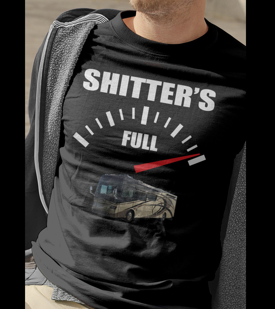Tiffin Phaeton Shitter's Full Meter Motorhome T-Shirt
