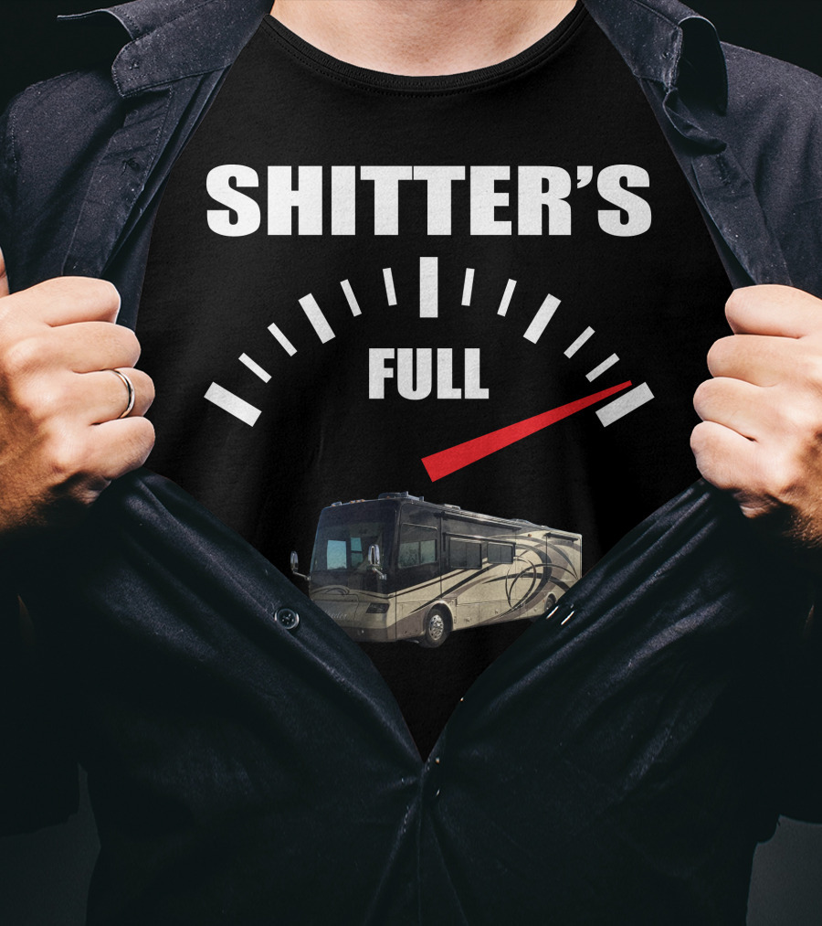 Tiffin Phaeton Shitter's Full Meter Motorhome T-Shirt