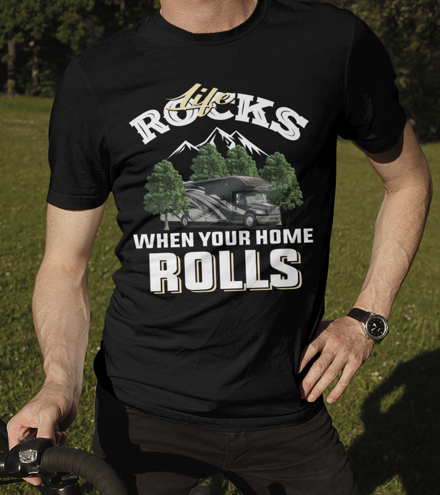 Life Rocks When Your Home Rolls Jayco Seneca T-Shirt