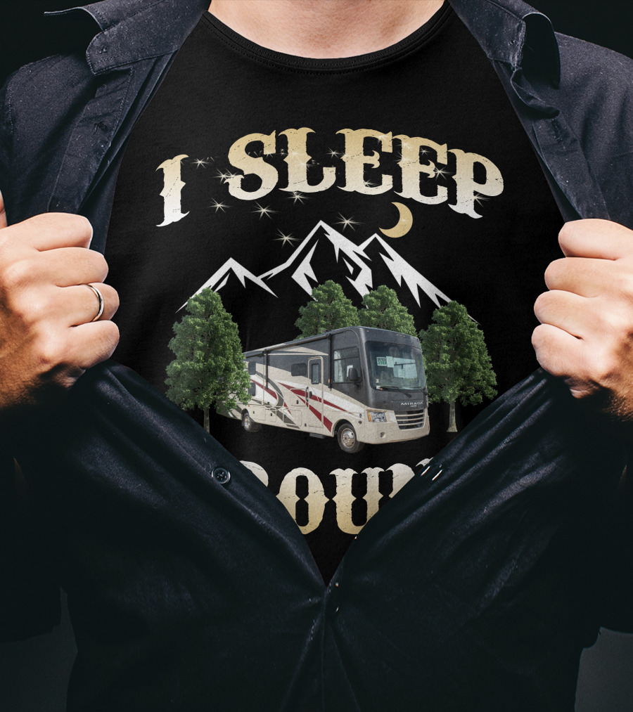 I Sleep Around Coachmen Mirada 35BH Adventure T-Shirt